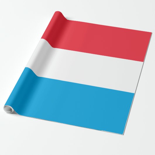 Luxemburgse vlag cadeaupapier (Uitgerold)