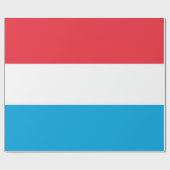 Luxemburgse vlag cadeaupapier (Vlak)