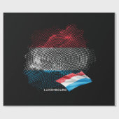 Luxemburgse vlag cadeaupapier (Vlak)