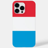 Luxemburgse vlag Case-Mate iPhone case (Achterkant)