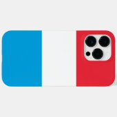 Luxemburgse vlag Case-Mate iPhone case (Achterkant (horizontaal))