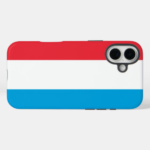 Luxemburgse vlag iPhone 16 plus hoesje