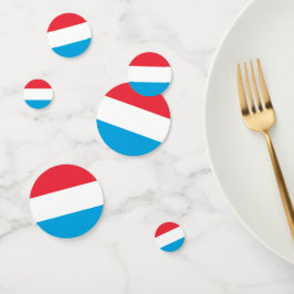Luxemburgse vlag confetti