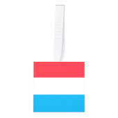 Luxemburgse vlag decoratie (Voorkant)