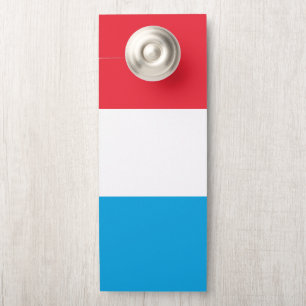 Luxemburgse vlag deurhanger