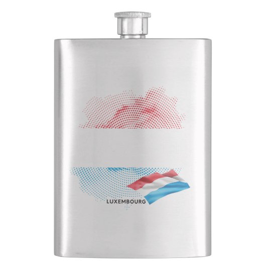 Luxemburgse vlag flacon (Voorkant)