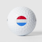 Luxemburgse vlag golfballen (Voorkant)