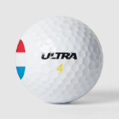 Luxemburgse vlag golfballen (Logo)