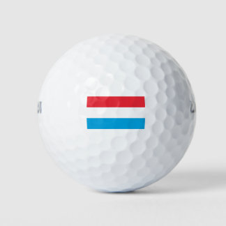 Luxemburgse vlag golfballen