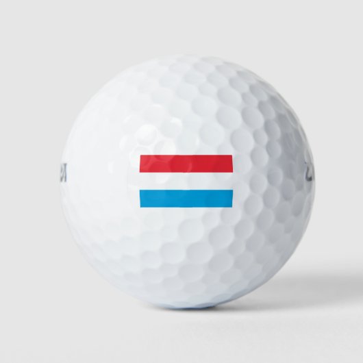 Luxemburgse vlag golfballen (Voorkant)
