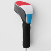 Luxemburgse vlag golfheadcover (Schuin)