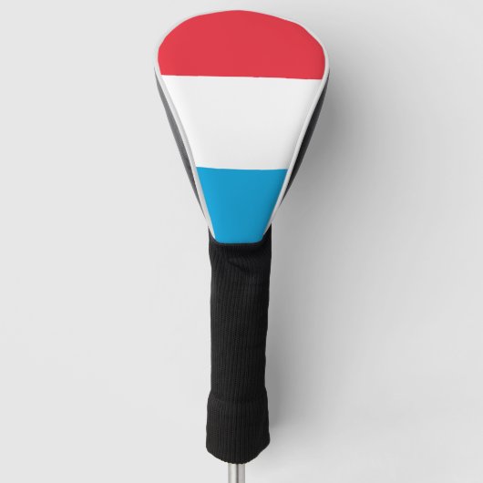 Luxemburgse vlag golfheadcover (Voorkant)