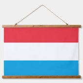 Luxemburgse vlag hangend wandkleed (Voorkant)