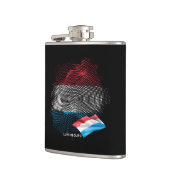 Luxemburgse vlag heupfles (Links)