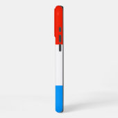 Luxemburgse vlag iPhone hoesje (Linkerkant)