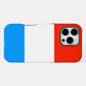 Luxemburgse vlag iPhone hoesje (Achterkant horizontaal)