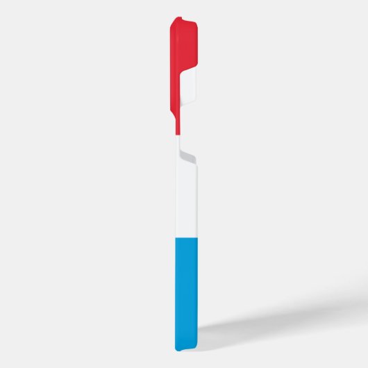 Luxemburgse vlag iPhone hoesje (Linkerkant)