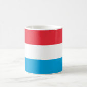 Luxemburgse vlag keramische Mok (Center)