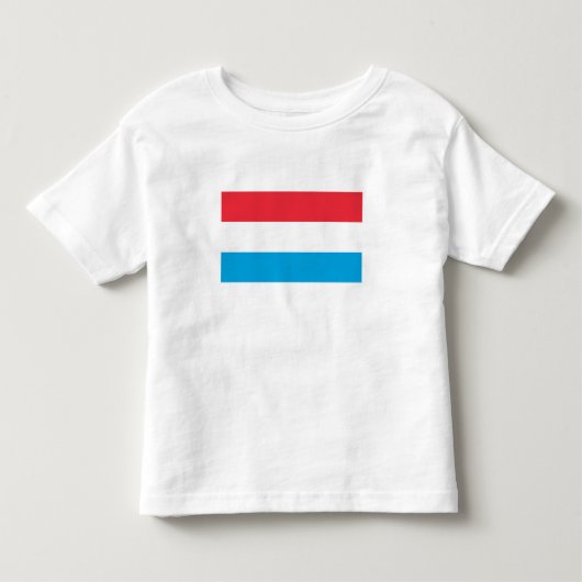 Luxemburgse vlag kinder shirts (Voorkant)