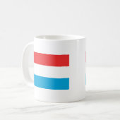 Luxemburgse vlag koffiemok (Voorkant links)