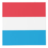 Luxemburgse vlag kubus (Voorkant)