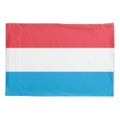 Luxemburgse vlag kussensloop (Achterkant)