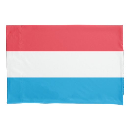 Luxemburgse vlag kussensloop (Voorkant)