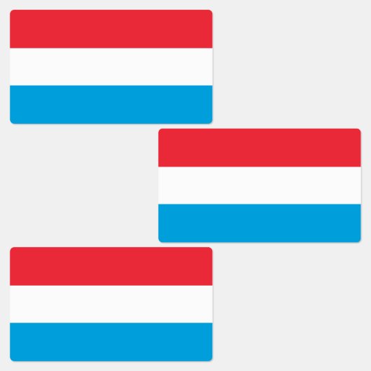 Luxemburgse vlag labels (Groep)