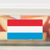 Luxemburgse vlag labels (Aangebracht)