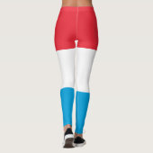 Luxemburgse vlag leggings (Achterkant)