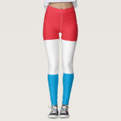 Luxemburgse vlag leggings (Voorkant)