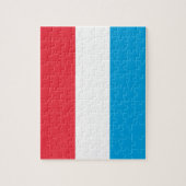 Luxemburgse vlag legpuzzel (Verticaal)