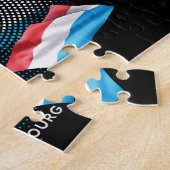 Luxemburgse vlag legpuzzel (Zijkant)