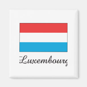 Luxemburgse vlag magneet