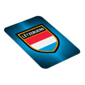 Luxemburgse vlag magneet (Rechterzijde)