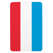 Luxemburgse vlag magneet (Verticaal)