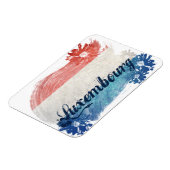 Luxemburgse vlag magneet (Linkerzijde)