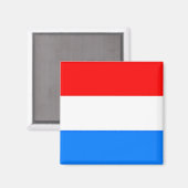 Luxemburgse vlag magneet (Voorkant / Achterkant)