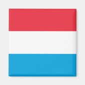 Luxemburgse vlag magneet (Voorkant)