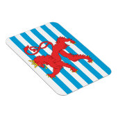 Luxemburgse Vlag Magneet - Rode Leeuw (Rechterzijde)