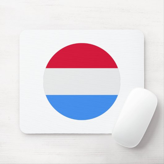 Luxemburgse vlag muismat (Met muis)