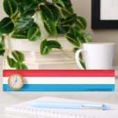 Luxemburgse vlag naambordje