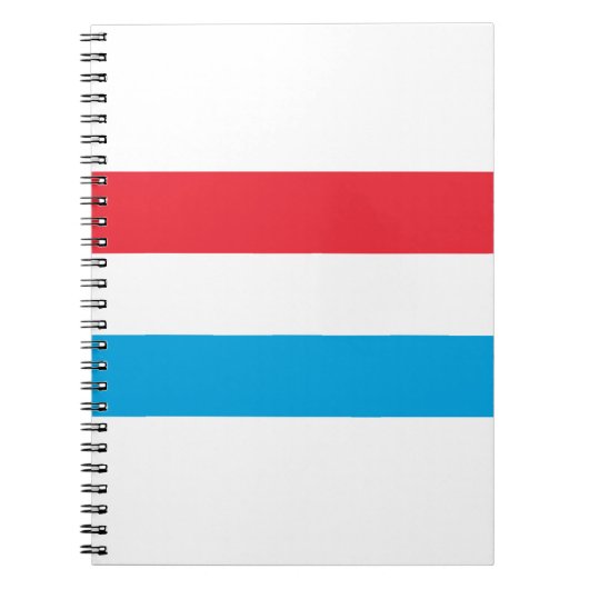 Luxemburgse vlag notitieboek (Voorkant)