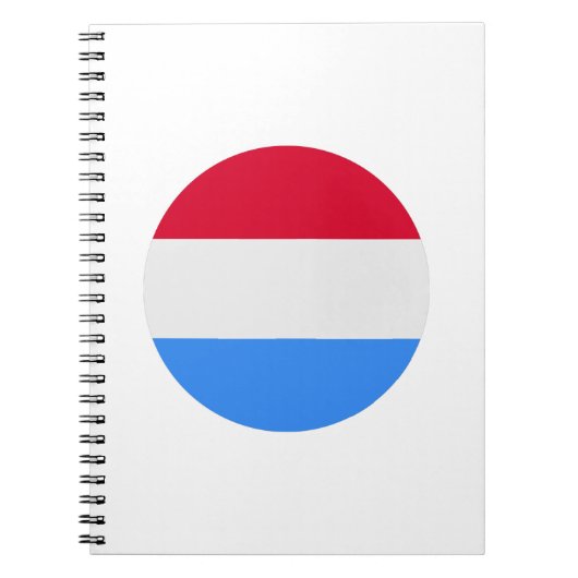 Luxemburgse vlag notitieboek (Voorkant)