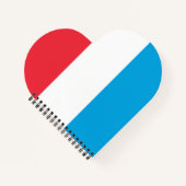 Luxemburgse vlag notitieboek (Voorkant)
