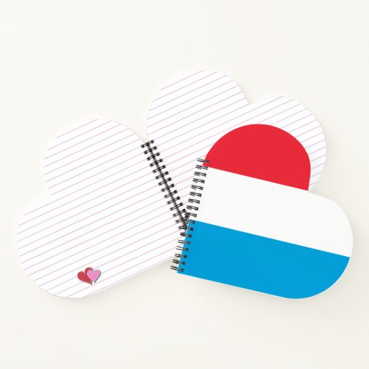 Luxemburgse vlag notitieboek (Binnen)