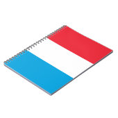 Luxemburgse vlag notitieboek (Linkerzijde)