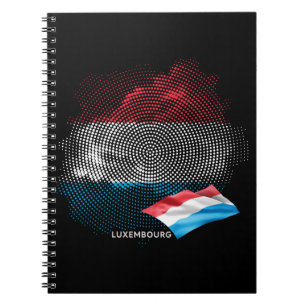 Luxemburgse vlag notitieboek