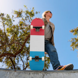 Luxemburgse vlag persoonlijk skateboard