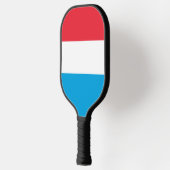 Luxemburgse vlag pickleball paddle (Links)